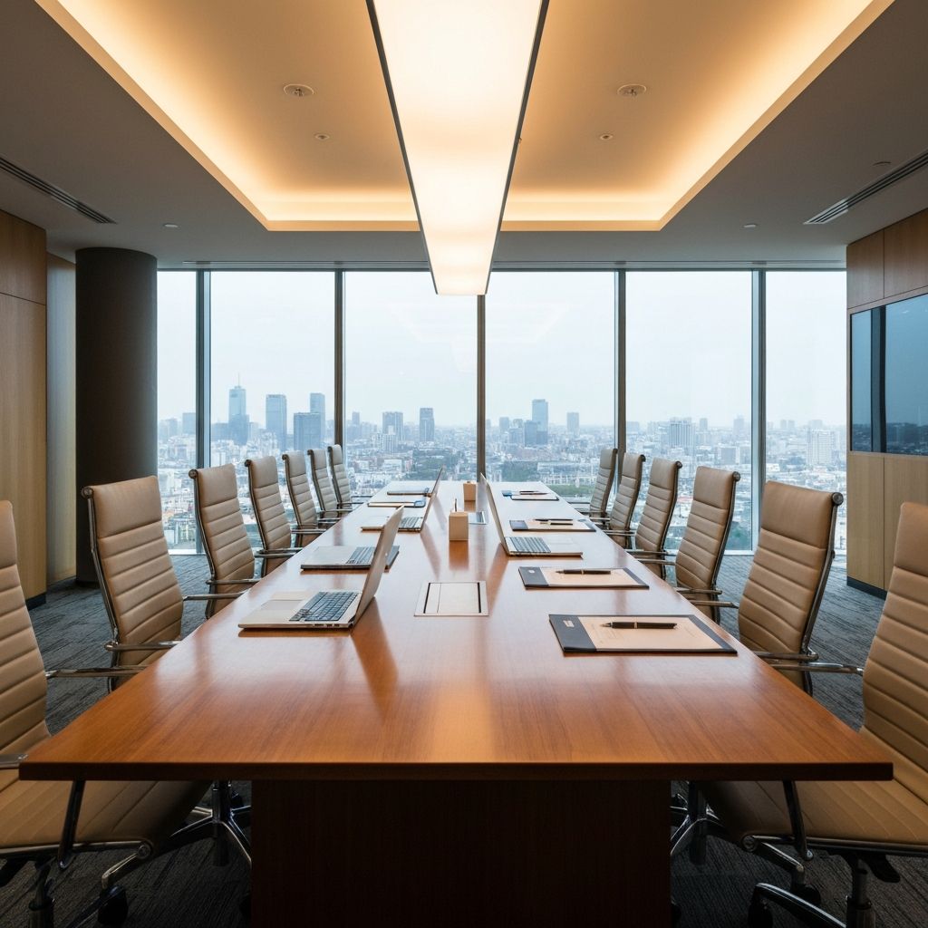Modern conference room